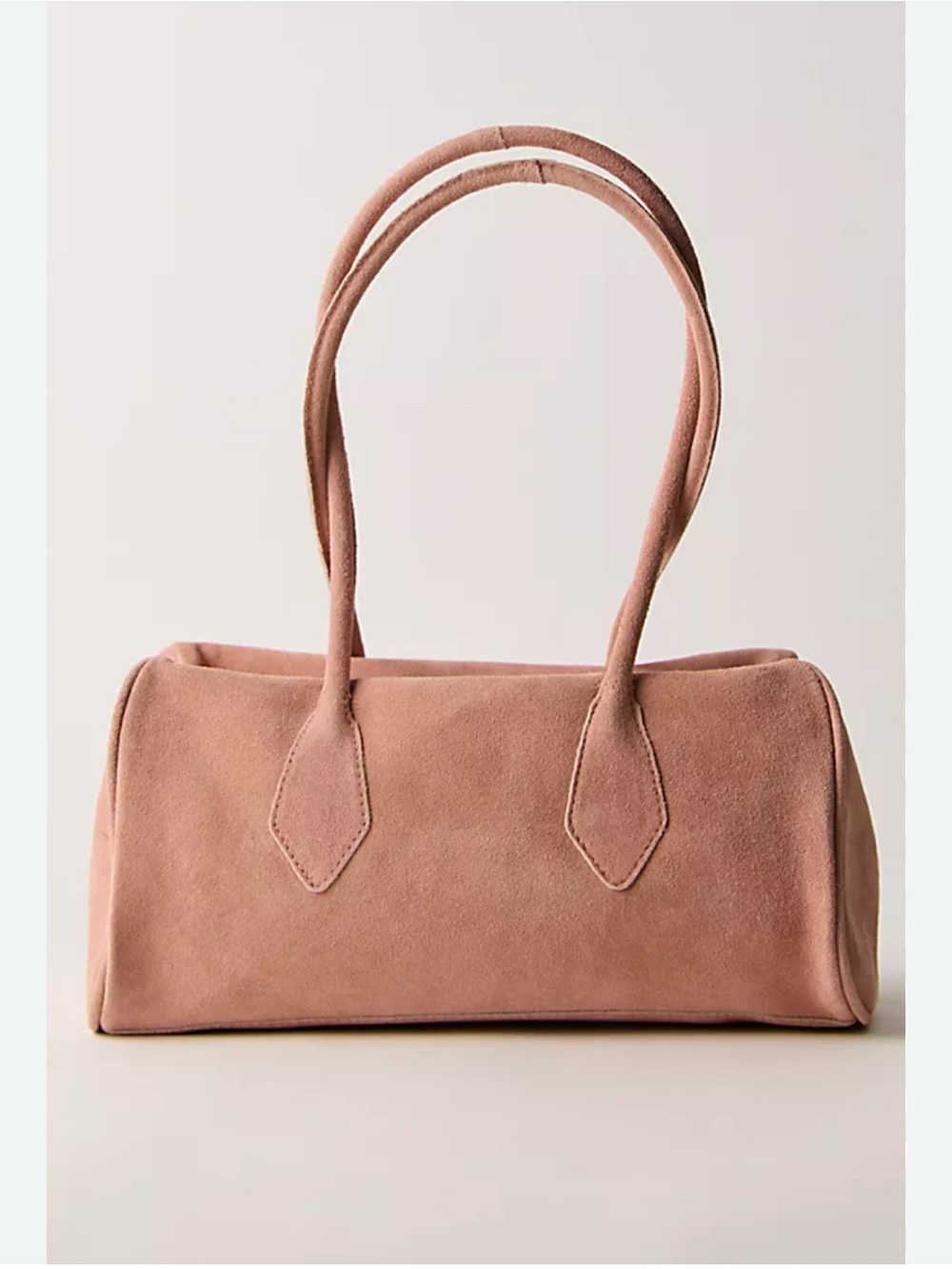 Free People NWT Sierra Suede Pink Shoulder Bag